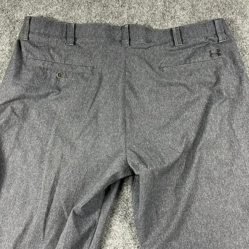 Under Armour Pants Mens 42x30 Gray Stretch Chino Casual Straight Leg‎ Golf